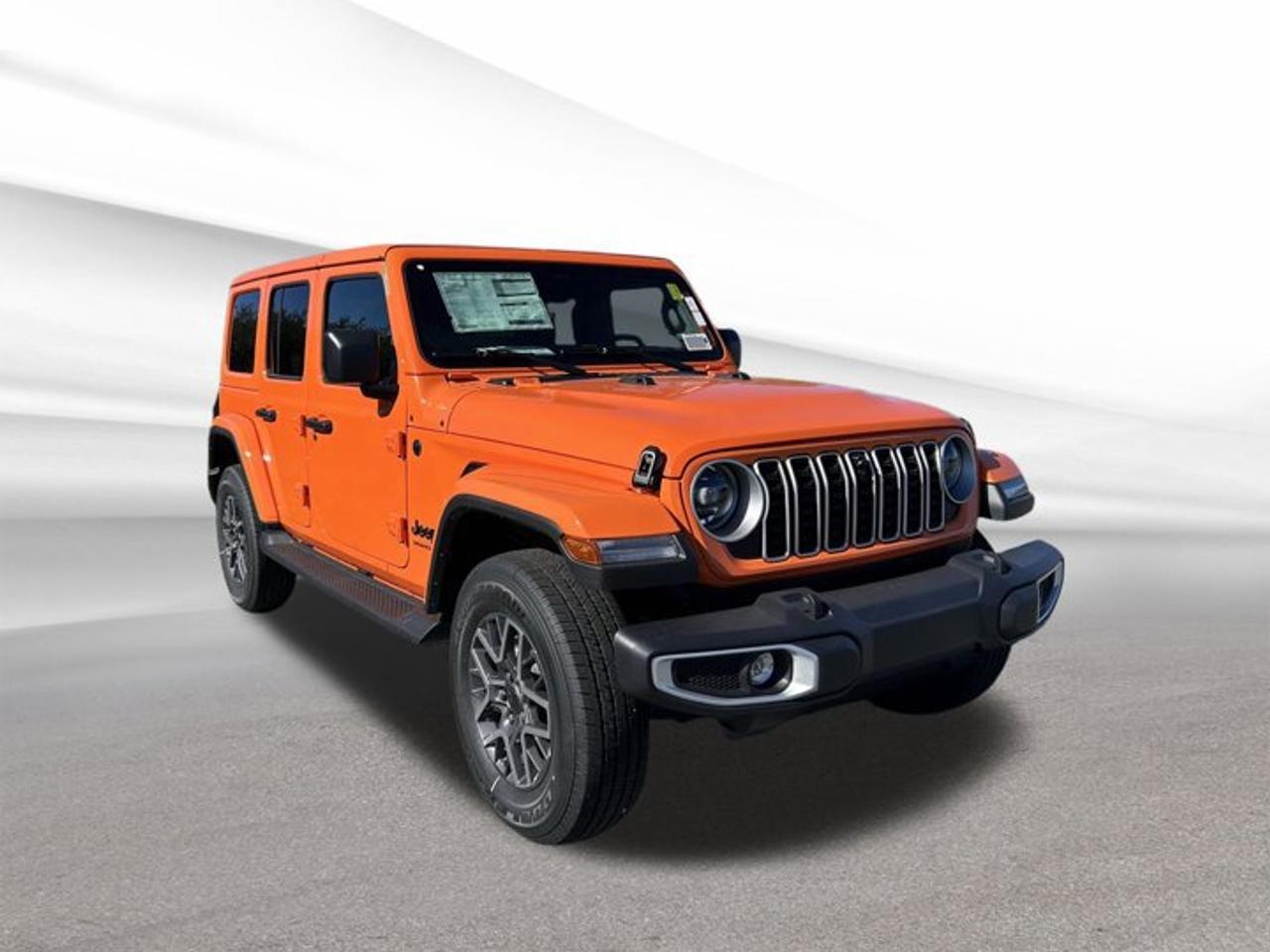 Experience the freedom of adventure with the brand new 2025 Jeep Wrangler Sahara, now available at Steele Halifax Chrysler Dodge Jeep Ram FIAT. This four-door SUV arrives in the eye-catching Joose exterior colour, complemented by a sleek black interior. Built for Canadian roads, the Wrangler Sahara pairs rugged capability with refined comfort for every journey.FEATURES OF THE Wrangler SaharaDistinctive Joose exterior colour for standout presenceFour-door configuration for easy passenger accessConvenient steps for effortless entry and exitAuto-dimming rearview mirror for reduced glareADVANCED SAFETY FEATURESFour-wheel drive traction for superior controlAdvanced airbag system for added protectionElectronic stability control for confident handlingAnti-lock braking system for reliable stopsPERFORMANCE AND EFFICIENCYIntercooled Turbo Premium Unleaded I-4 2.0 L engineSmooth-shifting automatic transmissionDouble overhead camshaft (DOHC) for efficiencyGasoline-powered for everyday convenienceCOMFORT AND CONVENIENCESpacious black interior with ample legroomAuto-dimming rearview mirror for nighttime comfortFour full-size doors for easy accessConvenient steps for all passengersTECHNOLOGY AND CONNECTIVITYModern automatic transmission for effortless drivingAdvanced engine management for optimal performanceUser-friendly controls within easy reachConnectivity-ready design for your favourite devicesCARGO SPACEFlexible cargo area for gear and groceriesRear seats fold to expand storageWide-opening rear doors for easy loadingPractical layout for daily needs and adventuresWHAT OTHER OWNERS LIKEConfident four-wheel drive capabilitySpacious and versatile interiorComfortable ride quality on and off roadIconic Jeep styling and presenceThis 2025 Jeep Wrangler Saharas VIN is: 1C4PJXEN2SW636170.