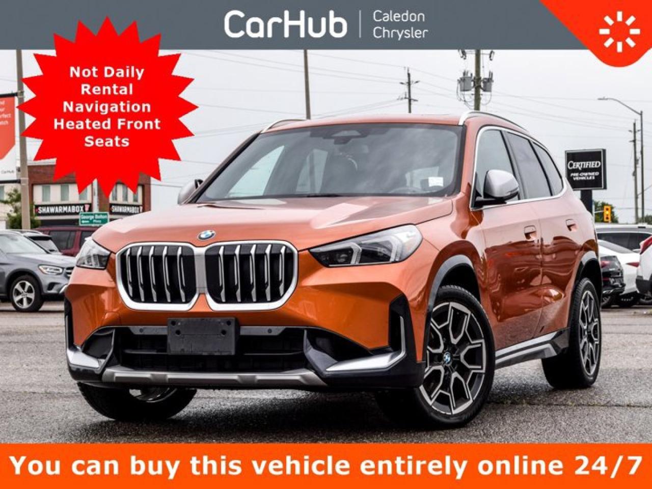 Used 2023 BMW X1 xDrive28i Pano Sunroof Navi Blind Spot Lane Departure Warring for sale in Bolton, ON