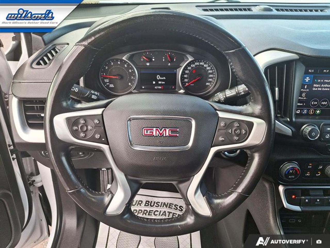 2022 GMC Terrain SLT AWD | Leather | Adaptive Cruise | Heated Wheel + Seats | CarPlay + Android | Rear Cam & More ! Photo