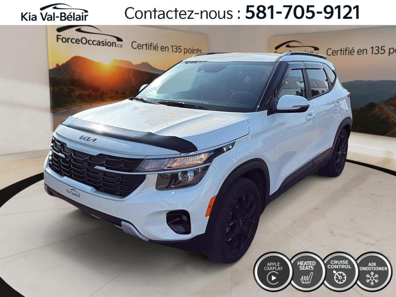 Used 2024 Kia Seltos LX AWD * SIEGE CHAUFF * CARPLAY * CRUISE * CAMERA for sale in Québec, QC