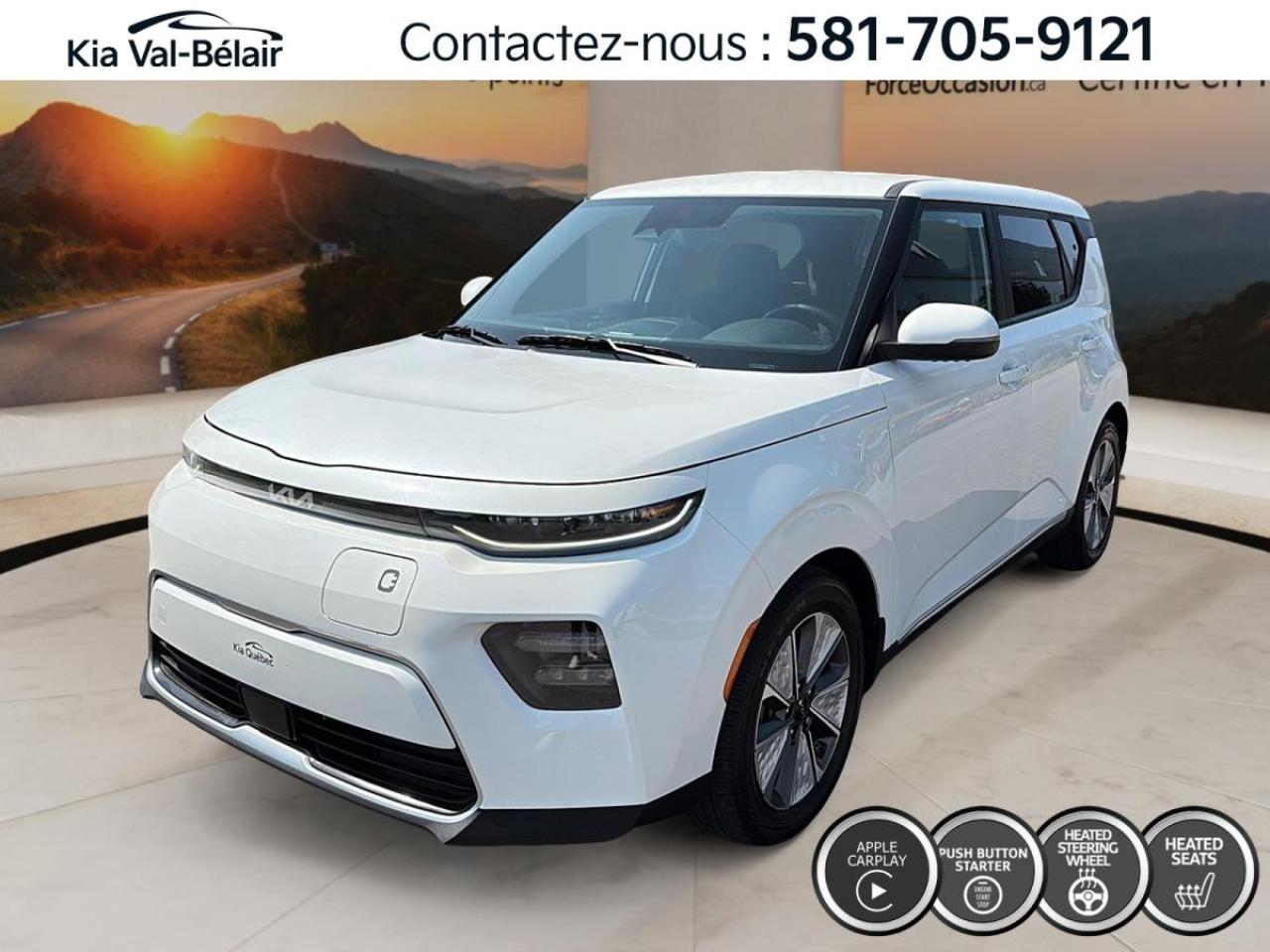 Used 2023 Kia Soul EV EV PREMIUM BA * CARPLAY * SIEGE CHAUFF * CRUISE for sale in Québec, QC