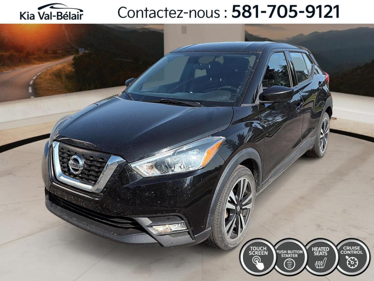 Used 2018 Nissan Kicks S * CAMERA * A/C * BLUETOOTH * CRUISE * ROUE ACIER for sale in Québec, QC