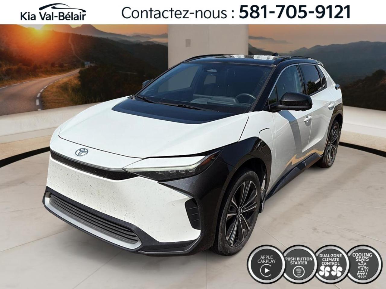 Used 2023 Toyota bZ4X XLE AWD * TOIT * BI-ZONE * SIEGE CHAUFF * CARPLAY for sale in Québec, QC