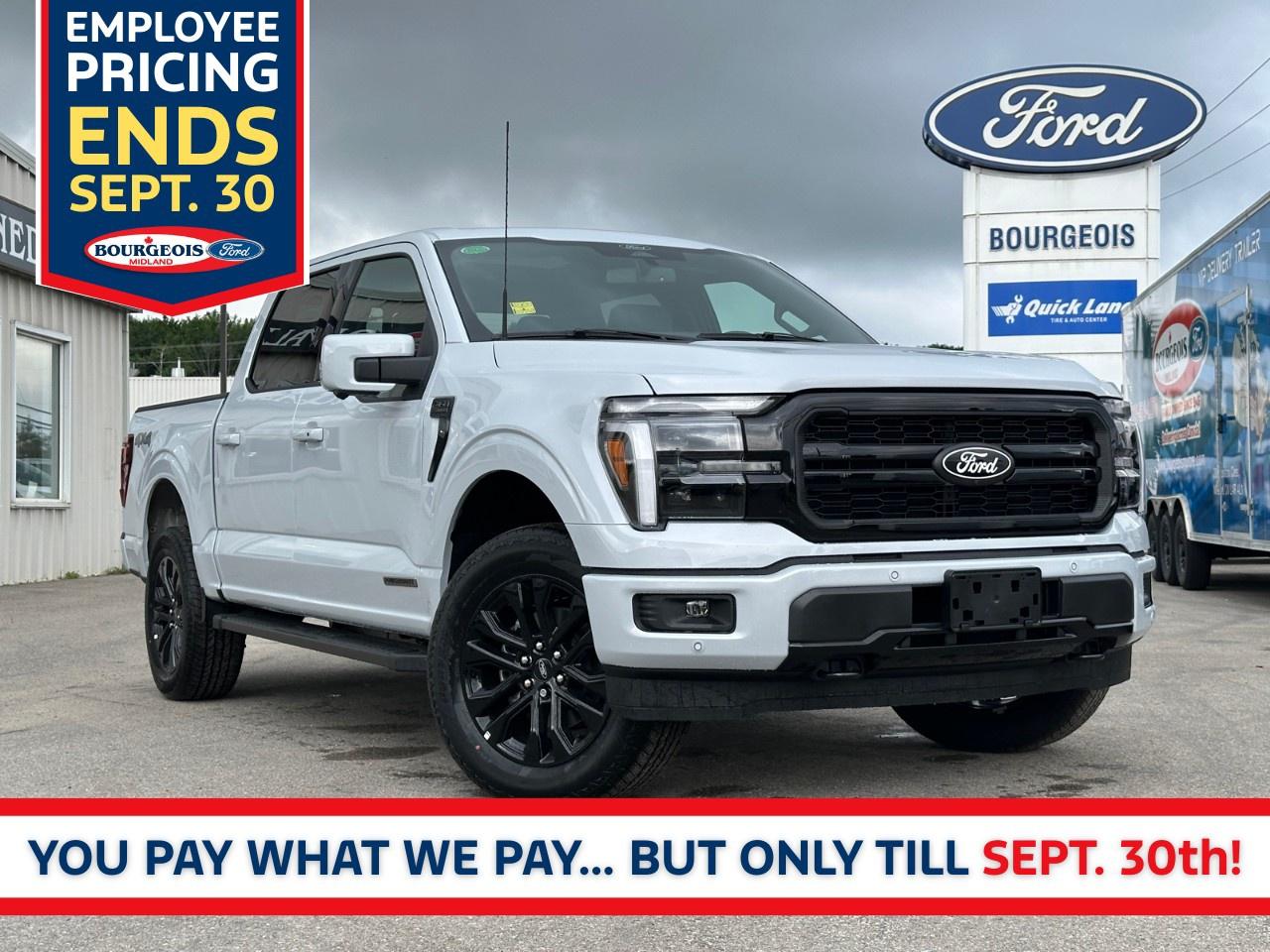 New 2025 Ford F-150 Lariat 4WD SuperCrew 5.5' Box for sale in Midland, ON