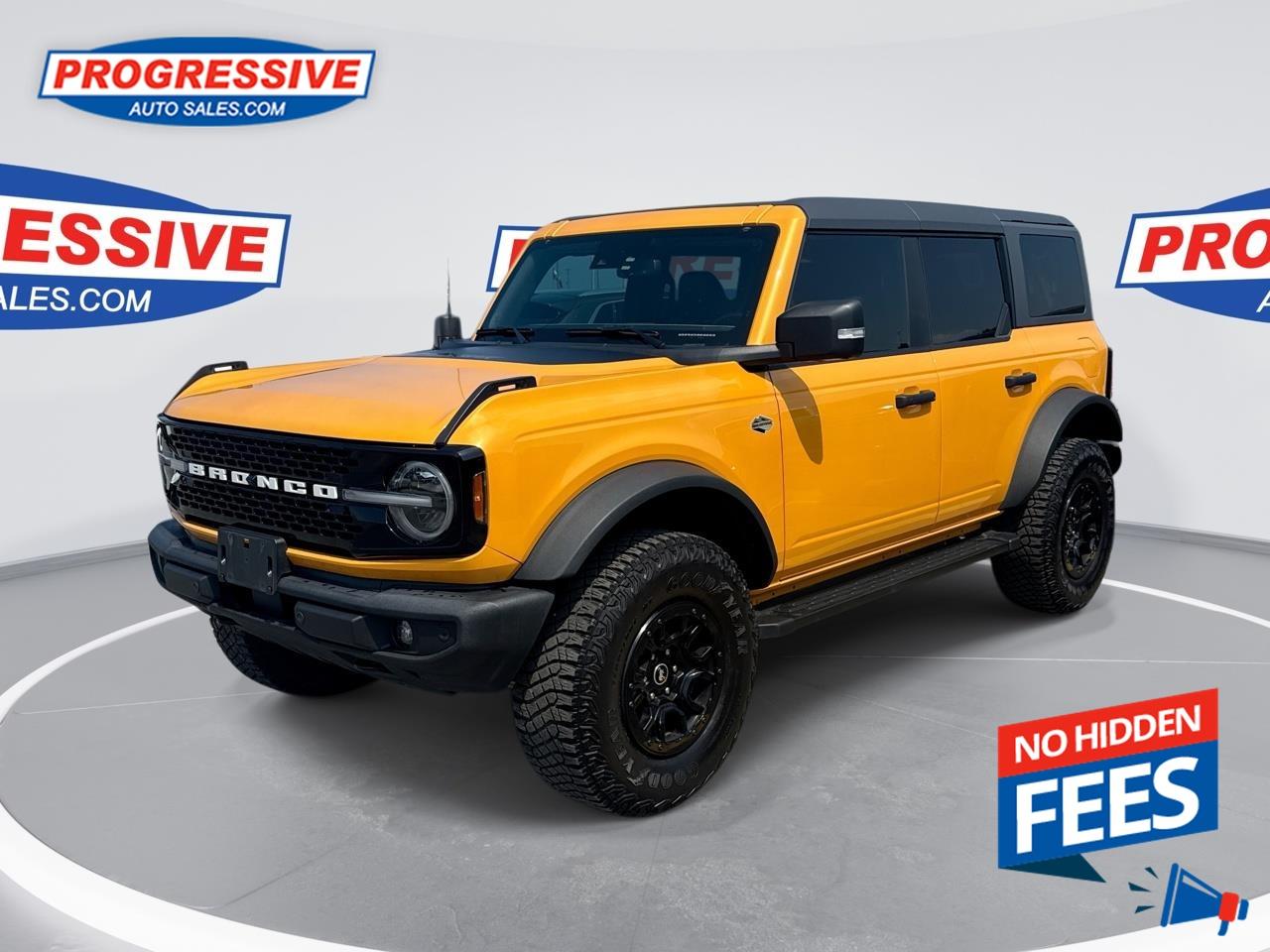 Used 2022 Ford Bronco Wildtrak -  Sunroof for sale in Sarnia, ON