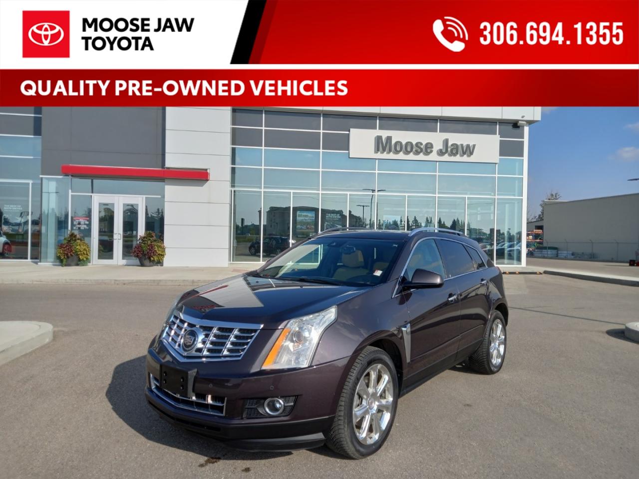 Used 2015 Cadillac SRX Luxury, power, and confidence. This SRX4 Premium offers a strong V6 engine, all-wheel drive, and refined features — the perfect blend of comfort and capability. for sale in Moose Jaw, SK