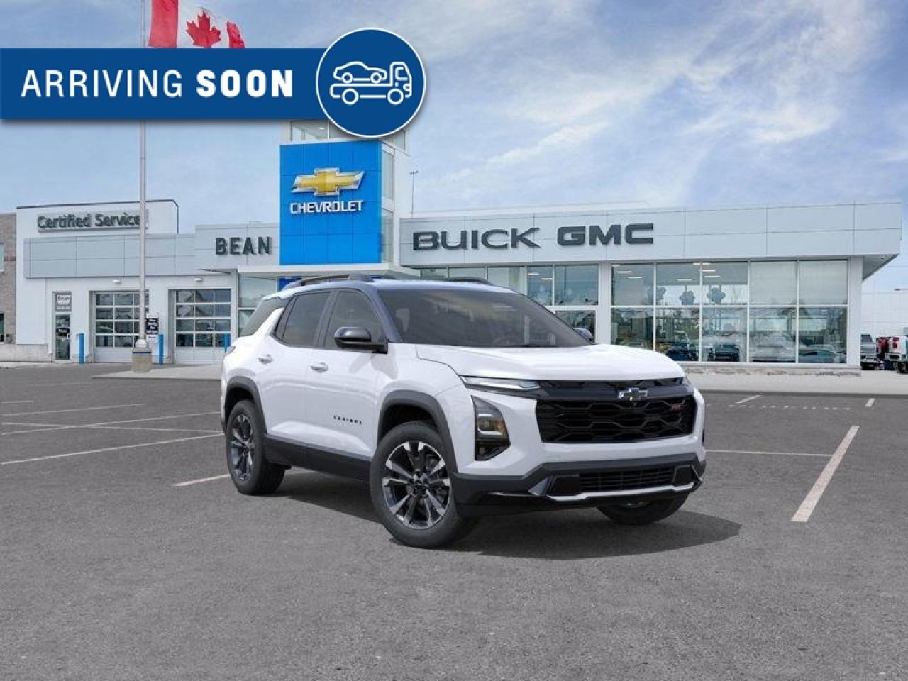 New 2026 Chevrolet Equinox RS 1.5L 4CYL WITH REMOTE START/ENTRY, HEATED SEATS, HEATED STEERING WHEEL, ADAPTIVE CRUISE CONTROL, HD SURROUND VISION, POWER LIFTGATE for sale in Carleton Place, ON