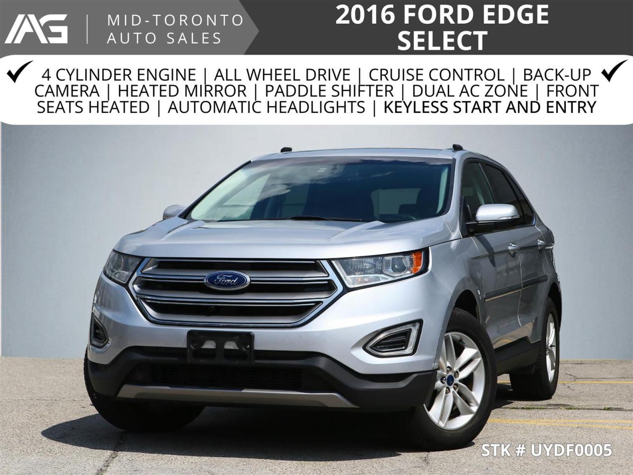 Used 2016 Ford Edge SEL AWD for sale in North York, ON