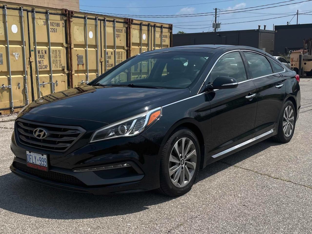 Used 2016 Hyundai Sonata Sport Tech | Leather | Pano Roof | Nav | Cam | AC for sale in Oshawa, ON