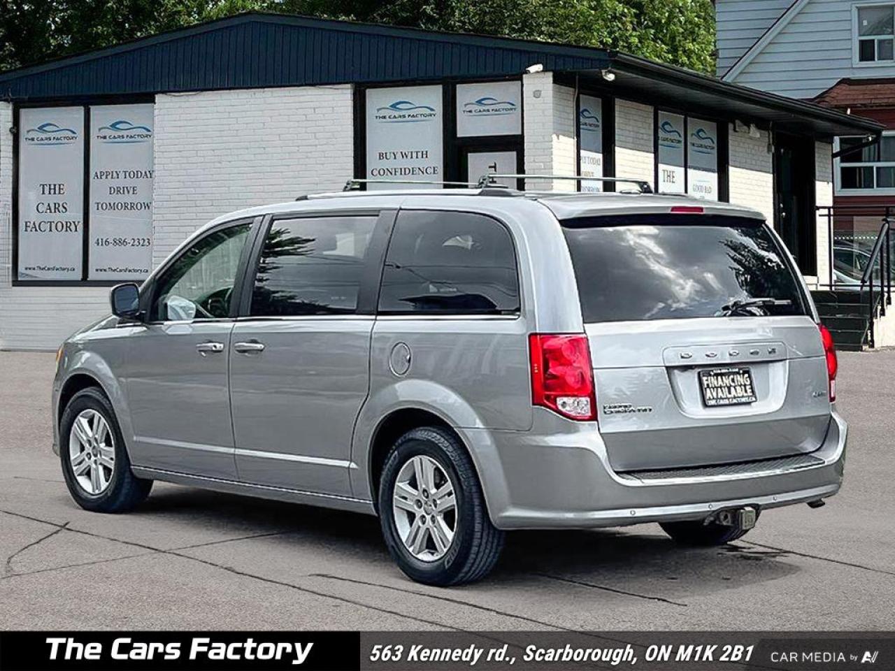 2019 Dodge Grand Caravan Crew Plus Leather/DVD/Camera 1-Owner/No Accident! - Photo #4