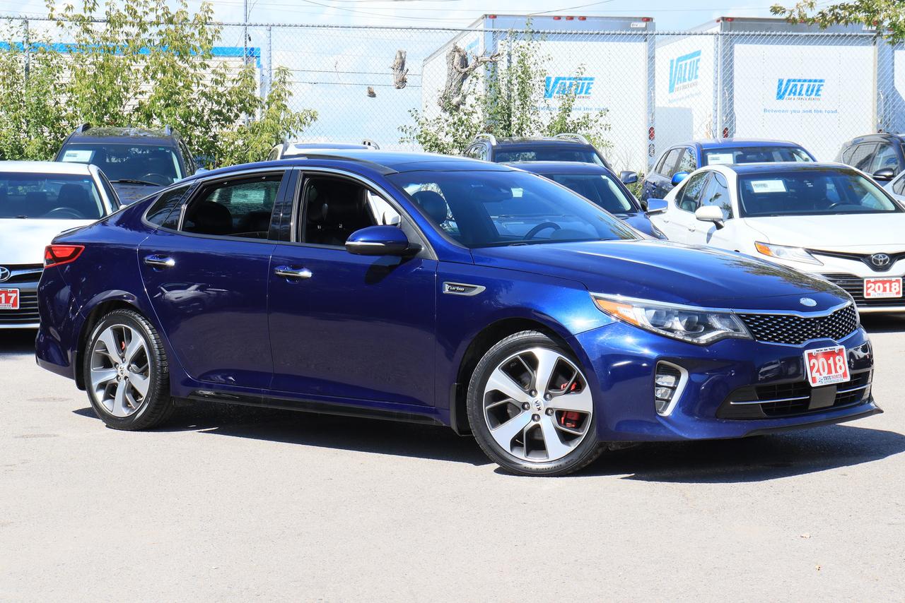 2018 Kia Optima SXL Turbo | Leather | Pano Roof | Nav | Cam | AC++ Photo3