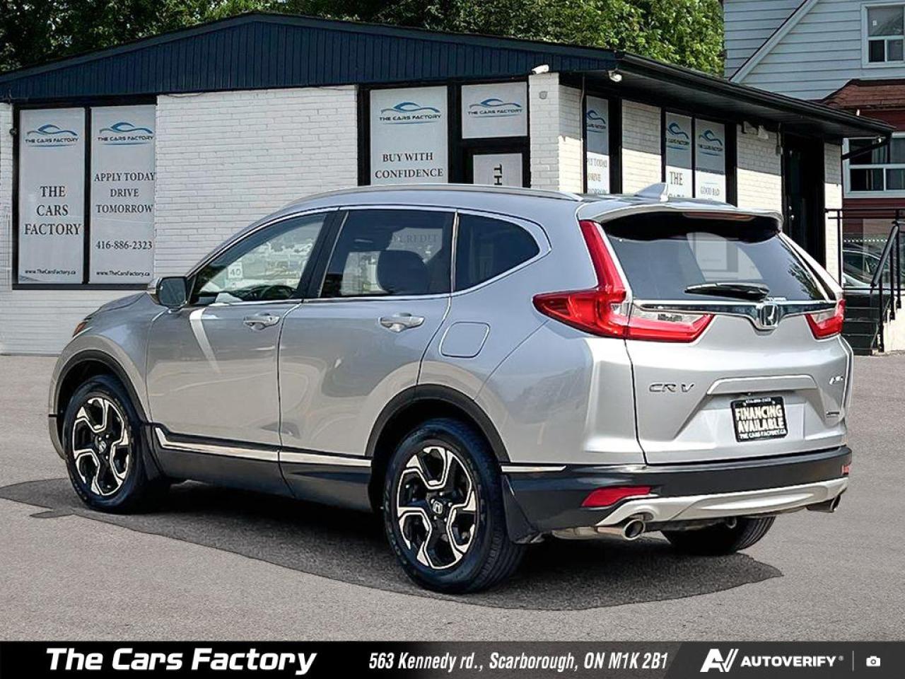2018 Honda CR-V Touring AWD Leather/Camera Apple CarPlay! - Photo #4