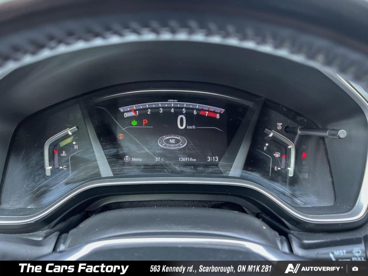 2018 Honda CR-V Touring AWD Leather/Camera Apple CarPlay! - Photo #13