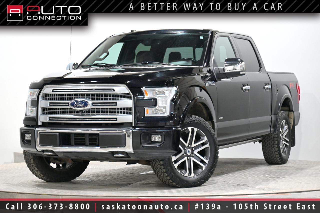 Used 2017 Ford F-150 Platinum - SUPERCREW - LOW KMS - TECH PKG - MASSAGING SEATS for sale in Saskatoon, SK