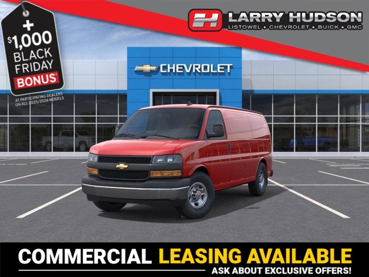 New 2025 Chevrolet Express 2500 Work Van for sale in Listowel, ON