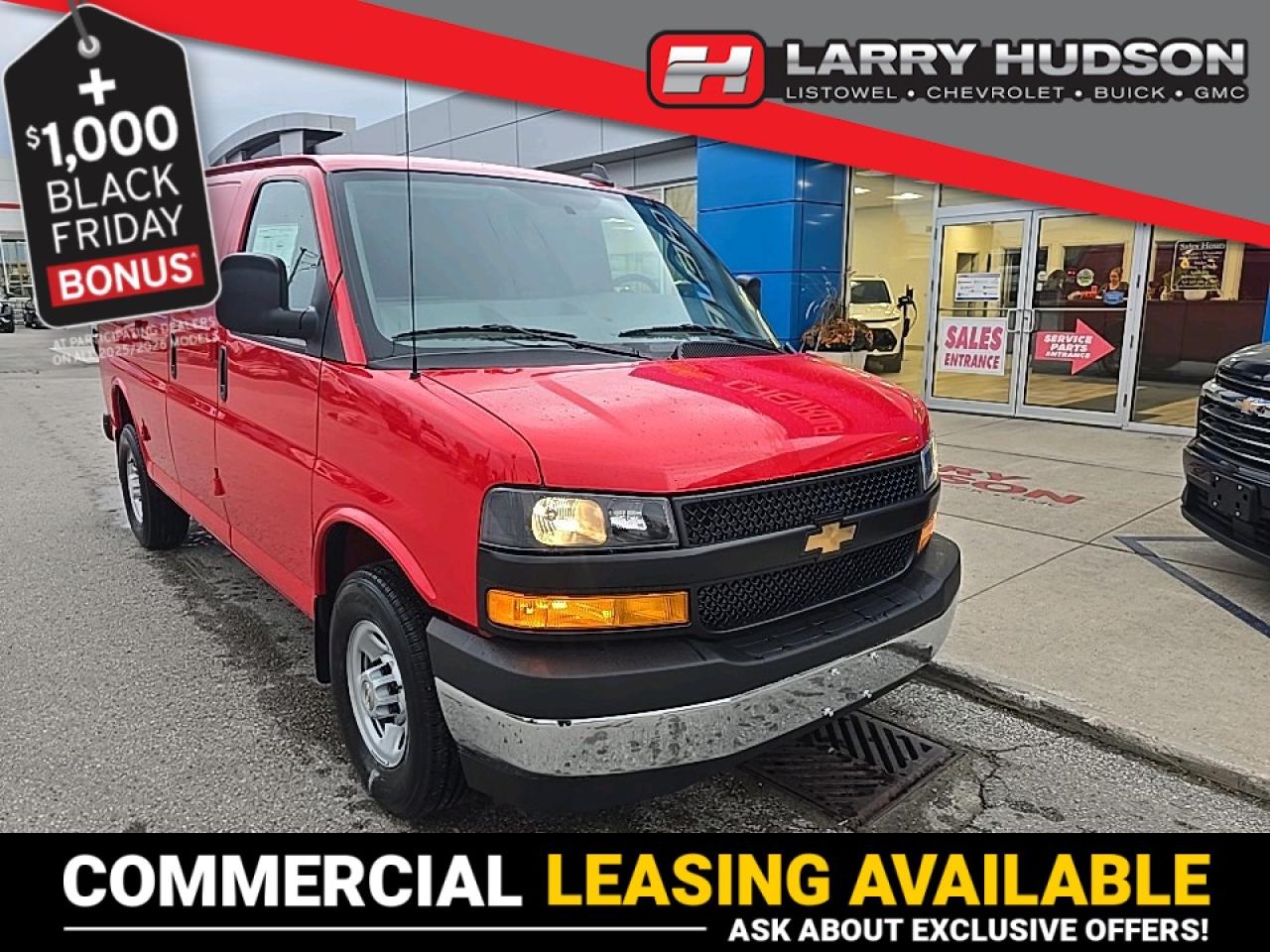 New 2025 Chevrolet Express 2500 Work Van for sale in Listowel, ON