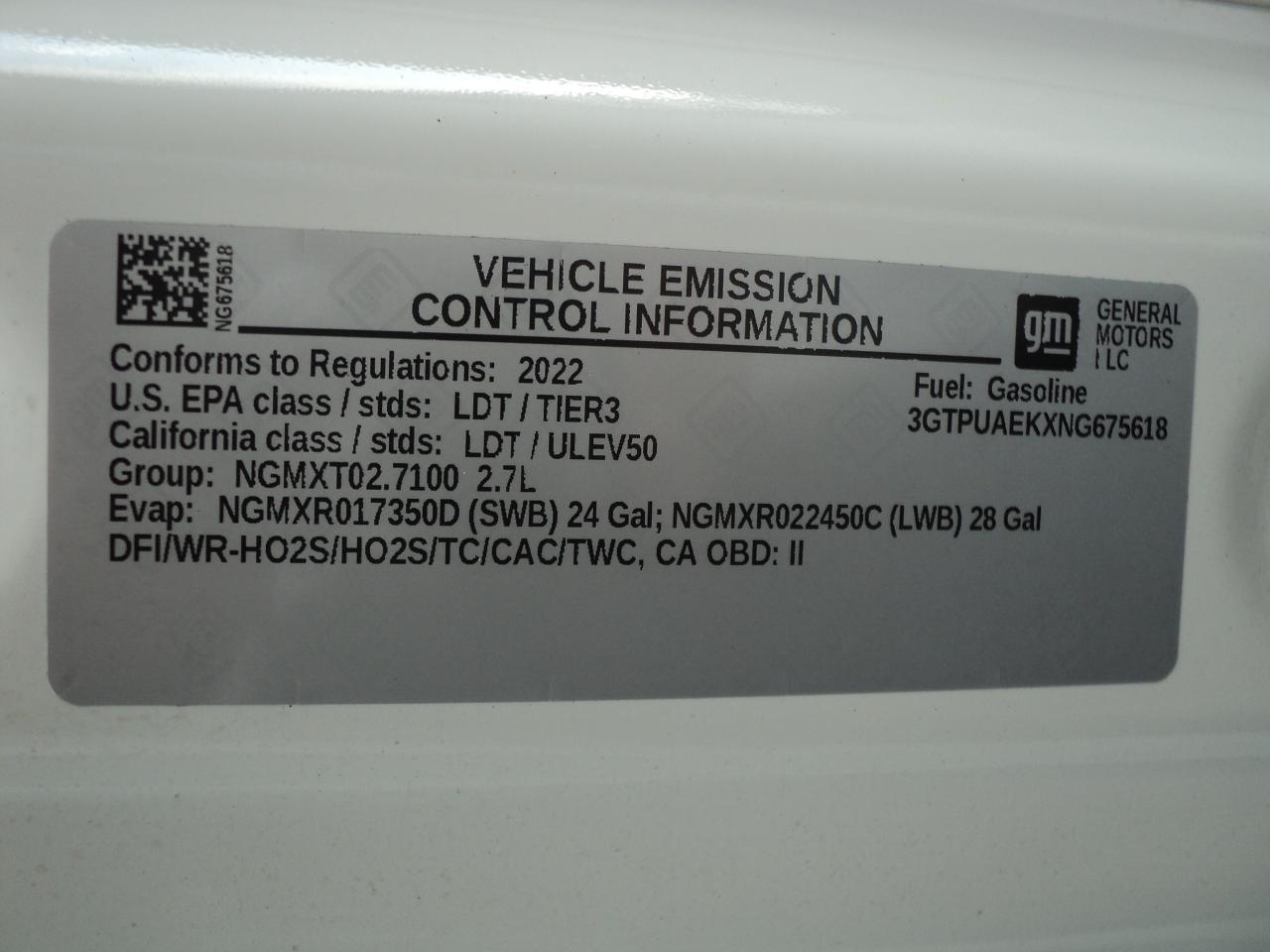 2022 GMC Sierra 1500 Pro CrewCab 4WD 2.7L4cylGas 6'7"Box BackUpCam - Photo #30