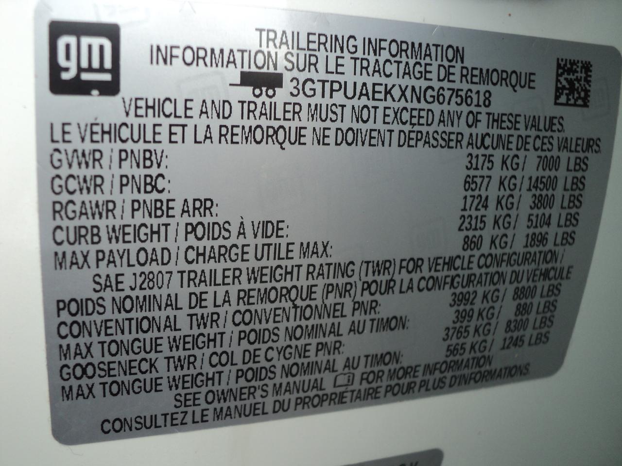 2022 GMC Sierra 1500 Pro CrewCab 4WD 2.7L4cylGas 6'7"Box BackUpCam - Photo #32