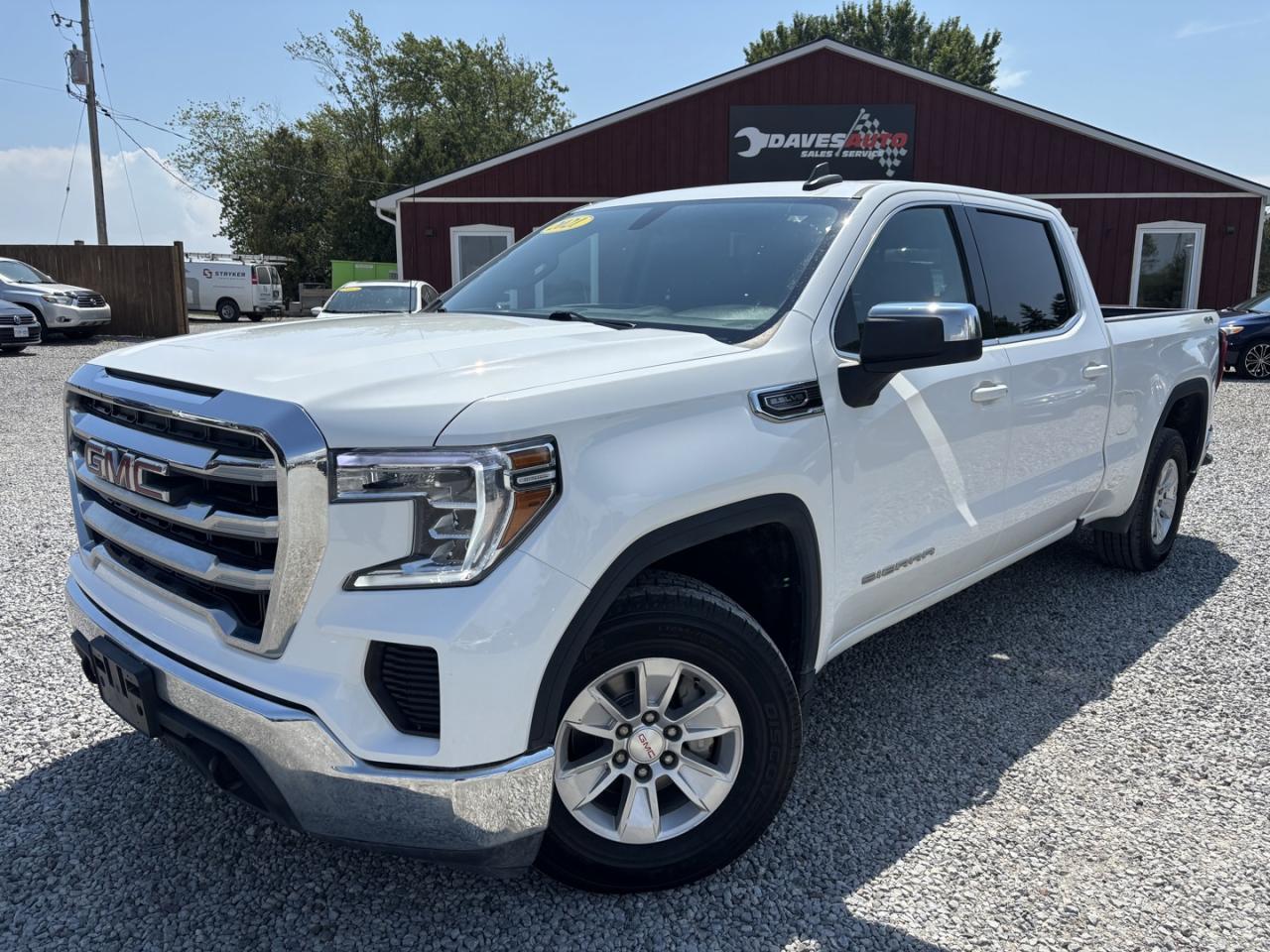 Used 2021 GMC Sierra 1500 SLE Crew Cab Short Box 4WD ~No Accidents~V-8~Only 76,000 km! for sale in Dunnville, ON