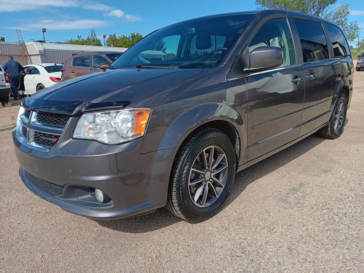 Used 2017 Dodge Grand Caravan SXT Premium Plus, Leather, DVD, Remote, Powr Doors for sale in Edmonton, AB
