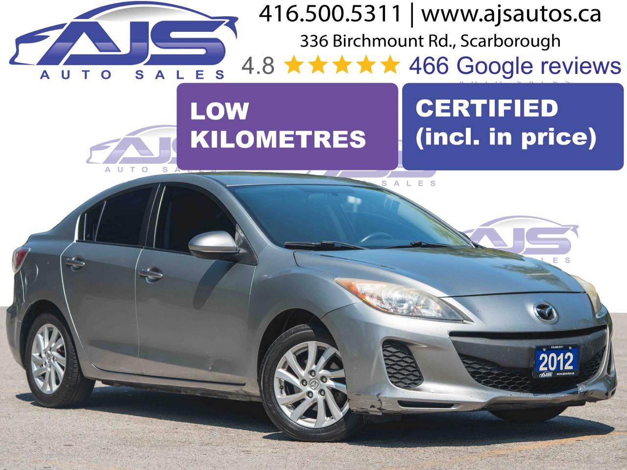 Used 2012 Mazda MAZDA3 GX for sale in Toronto, ON