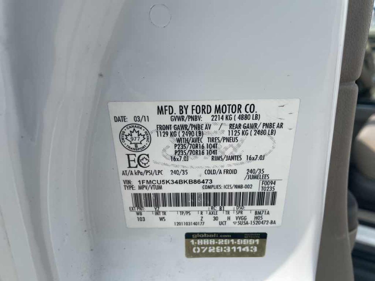 2011 Ford Escape HYBRID - Photo #13