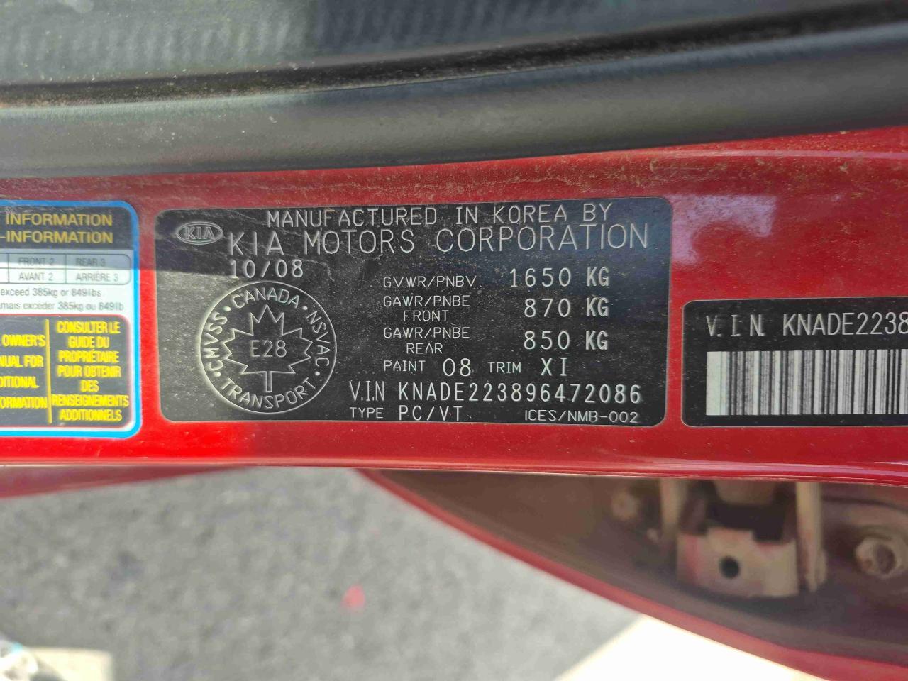 2009 Kia Rio  - Photo #13