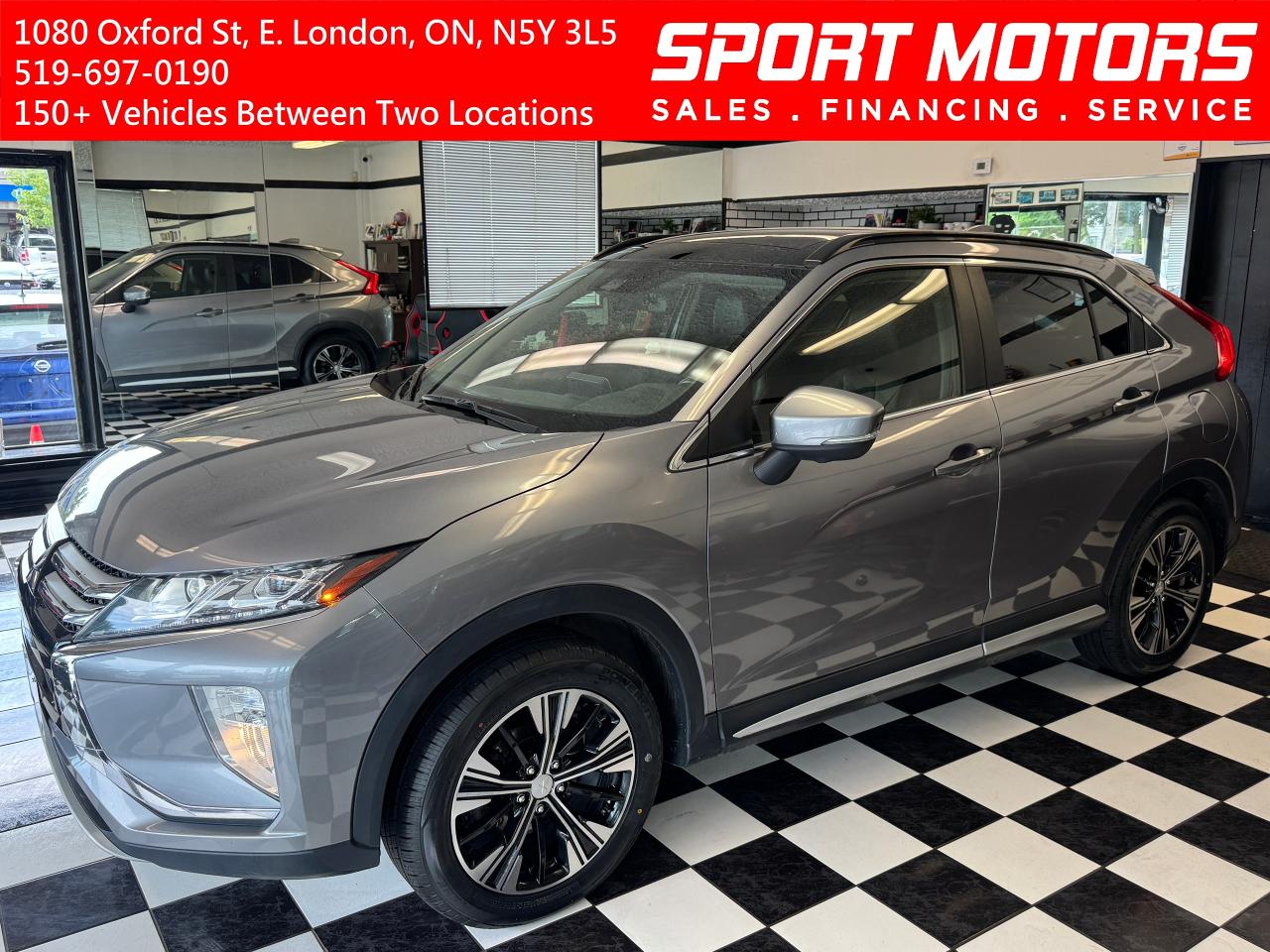 2018 Mitsubishi Eclipse Cross GT+New Tires+Brakes+Adaptive Cruise+Leather+Roof