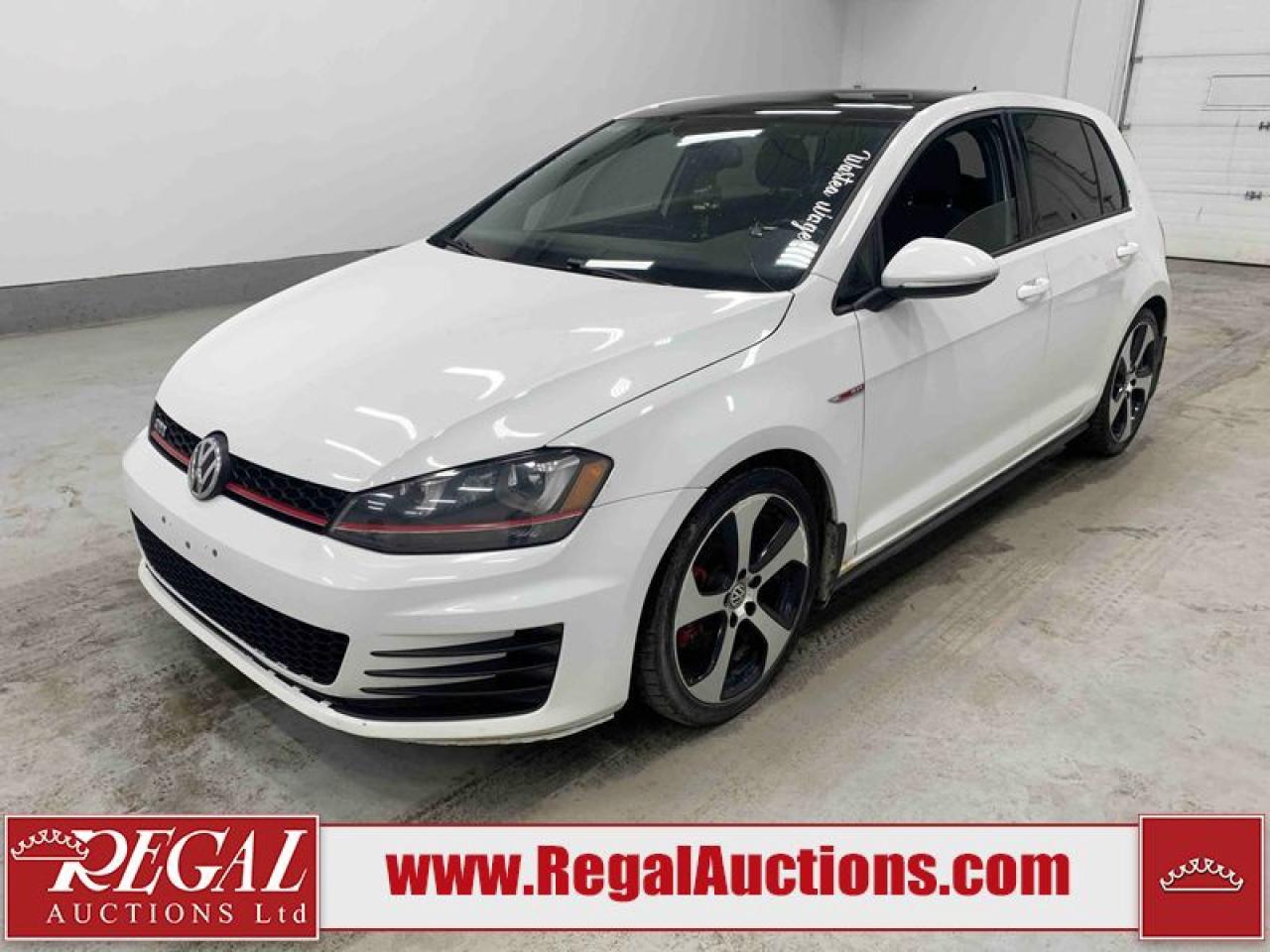 Used 2015 Volkswagen GTI AUTOBAHN for sale in Calgary, AB
