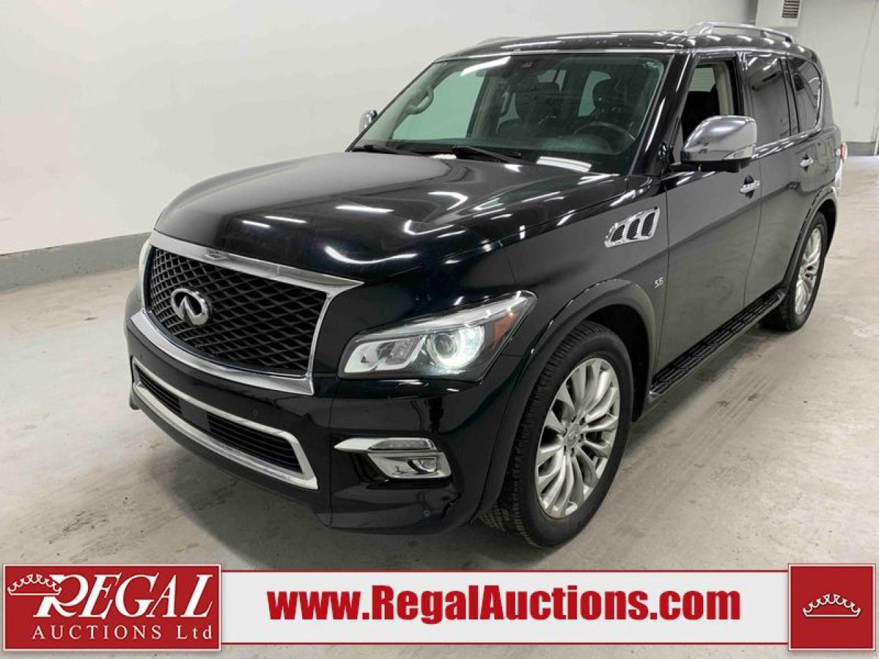 Used 2017 Infiniti QX80  for sale in Calgary, AB