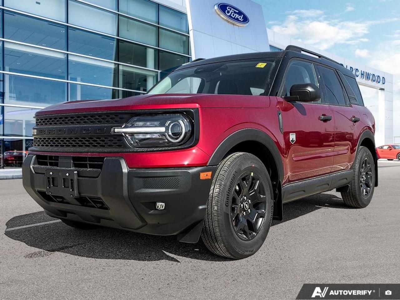 New 2025 Ford Bronco Sport Big Bend 200A | 1.5L | BLK Appearance PKG| Power Moonroof for sale in Winnipeg, MB