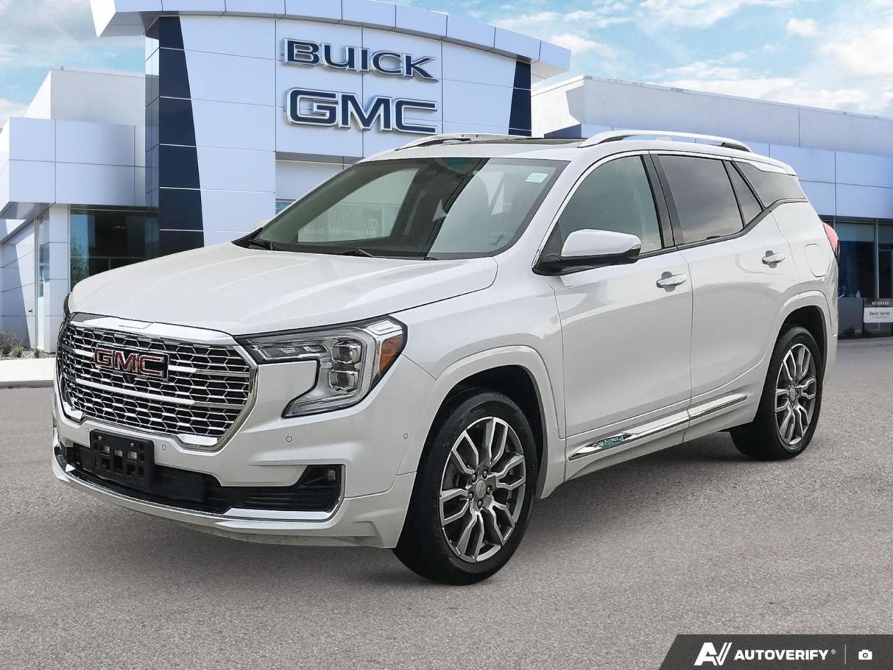 Used 2023 GMC Terrain Denali Power Sunroof | Local Trade for sale in Winnipeg, MB