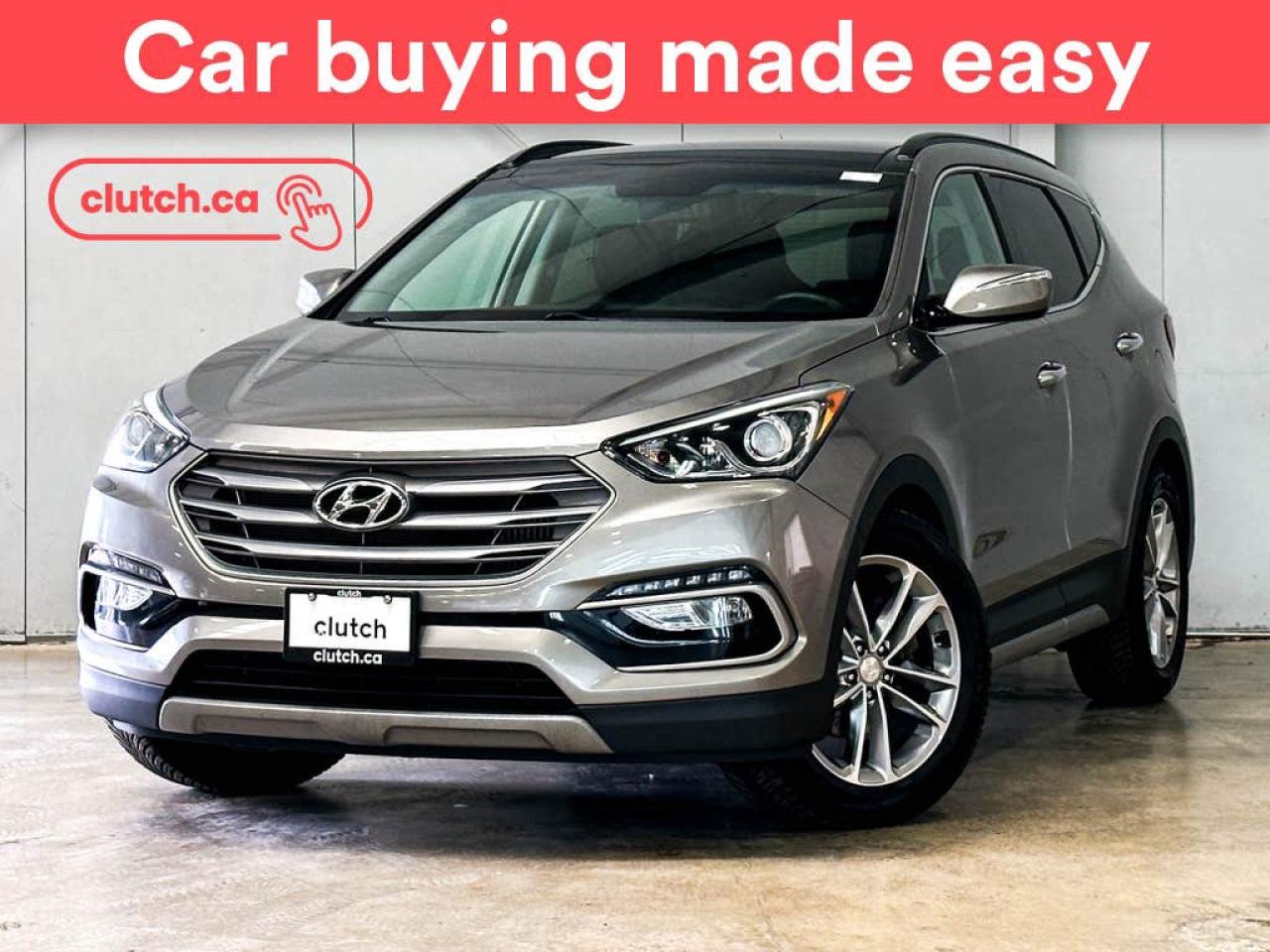 Used 2017 Hyundai Santa Fe Sport 2.0T SE AWD w/ Heated Front Seats, Rearview Camera, Cruise Control for sale in Toronto, ON