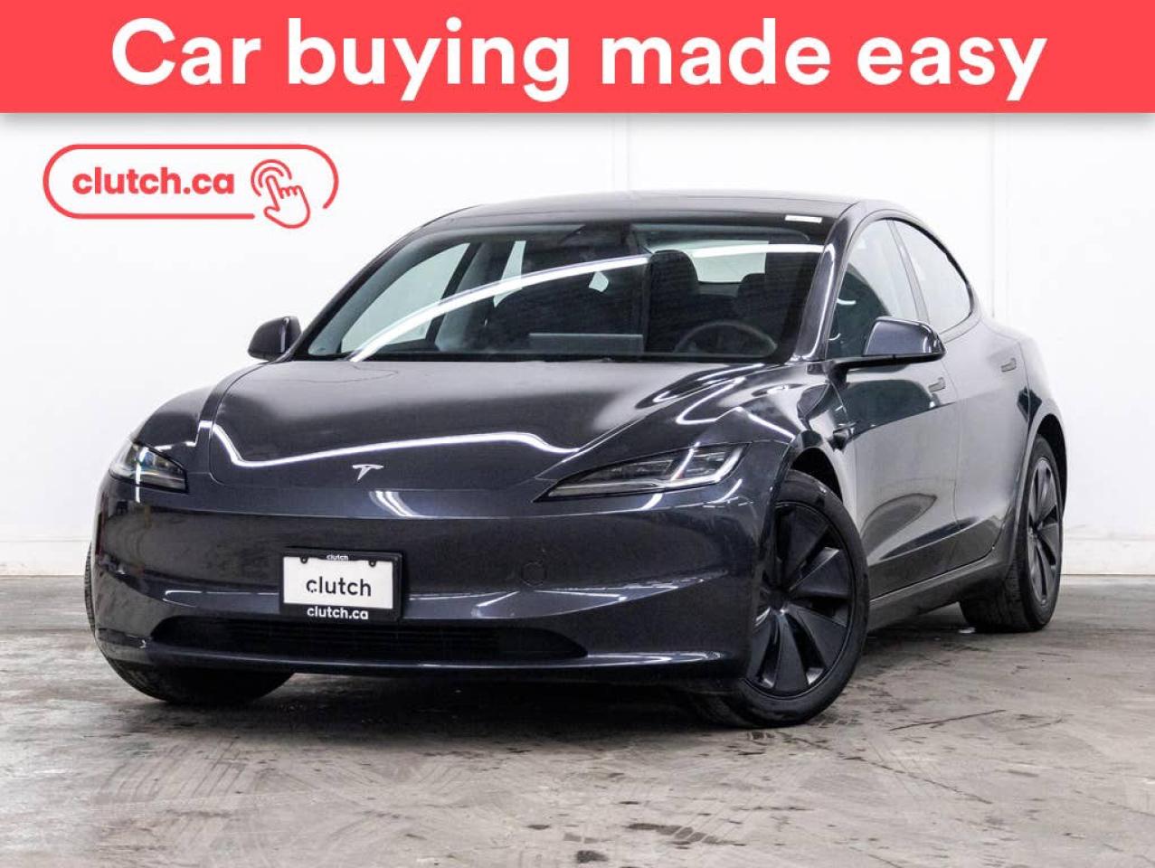Used 2024 Tesla Model 3 Standard Range Plus w/ Front Heated Seats, Rearview Cam, Climate Control for sale in Toronto, ON