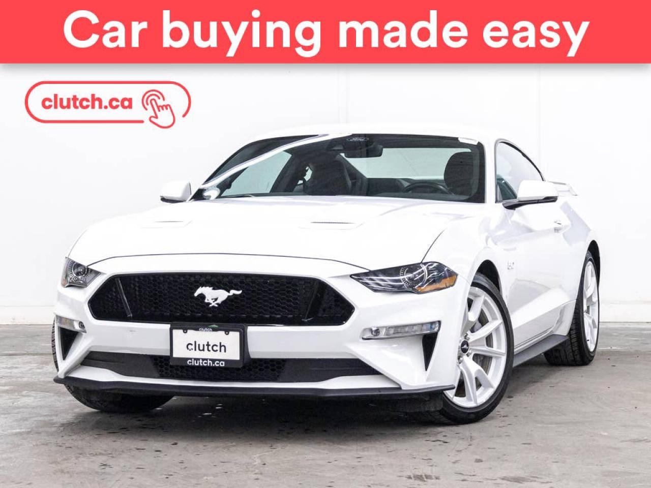 Used 2022 Ford Mustang GT Premium w/Apple CarPlay & Android Auto, Heated Front Seats, Backup Cam for sale in Toronto, ON