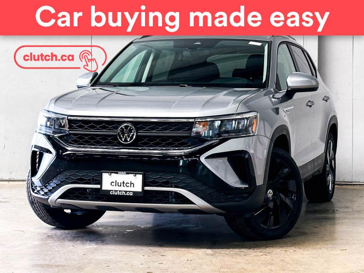 Used 2024 Volkswagen Taos Comfortline AWD w/ Apple CarPlay, Heated Front Seats, Rearview Cam for sale in Toronto, ON