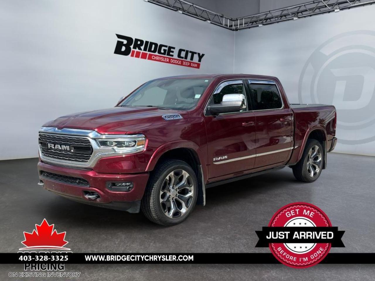 Used 2024 RAM 1500 Limited 5.7L Hemi - Power Side Steps - 3.92 Rear Towing - Harman Kardon Sound - Digital Rear View Mirror - Trailer Tow Pkg - 22 Wheels for sale in Lethbridge, AB