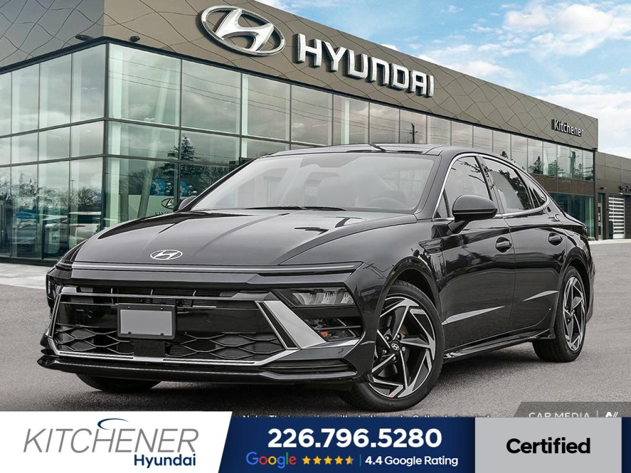 Used 2025 Hyundai Sonata Preferred-Trend LEATHER/SUNROOF/APPLE CAR PLAY/ANDROID AUTO for sale in Kitchener, ON