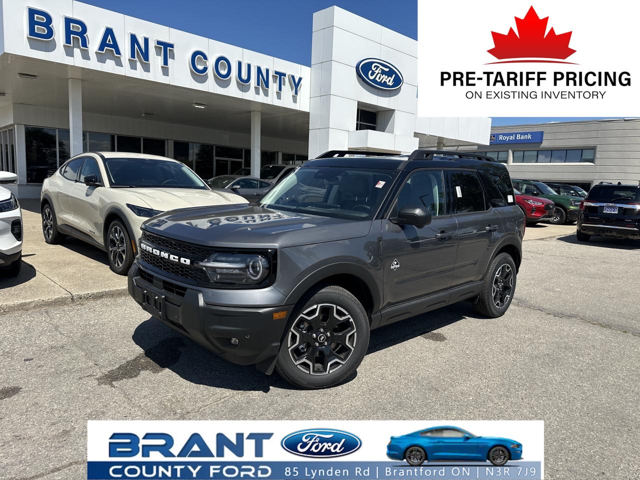 New 2025 Ford Bronco Sport Outer Banks for sale in Brantford, ON