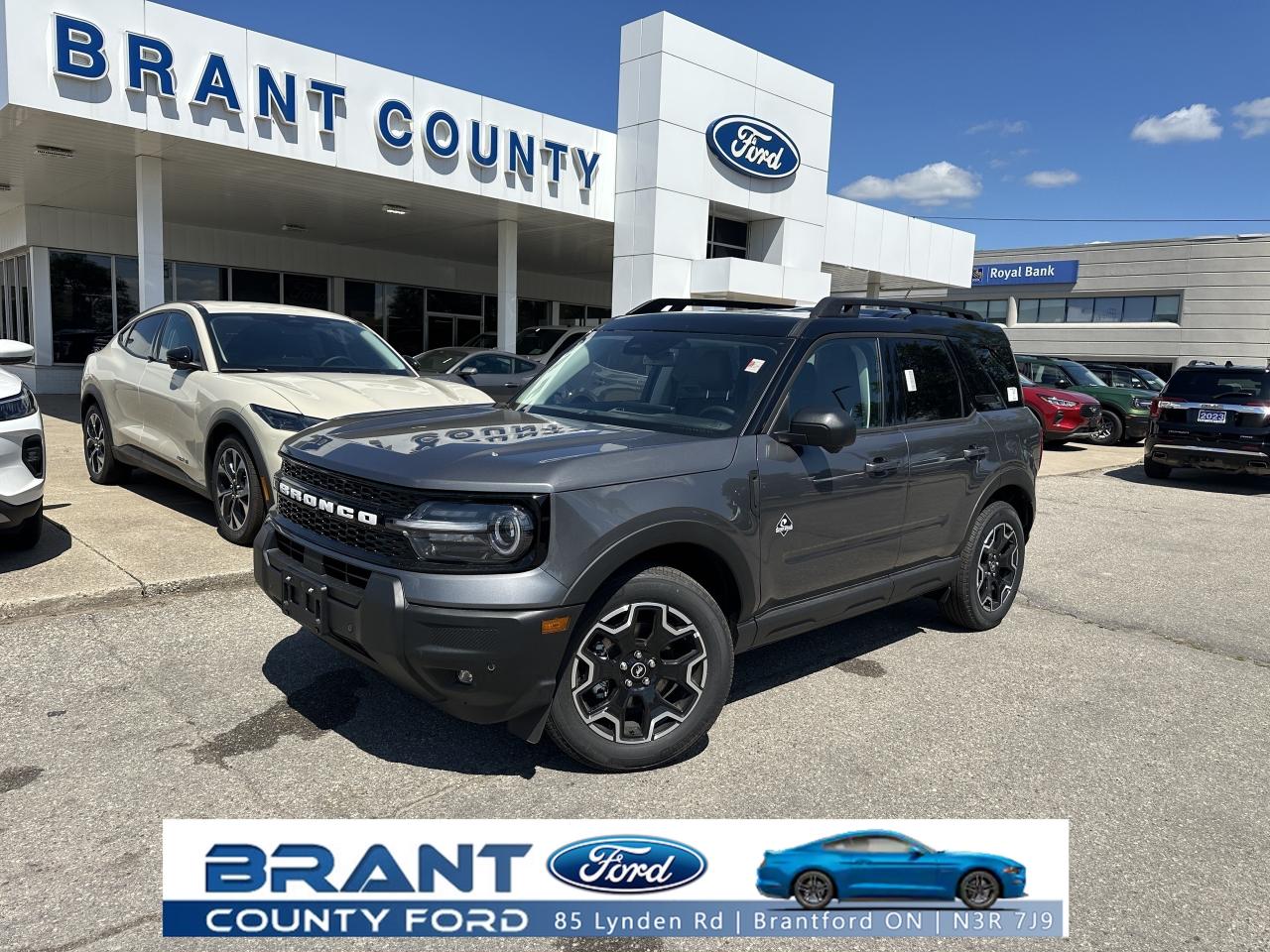 New 2025 Ford Bronco Sport Outer Banks for sale in Brantford, ON