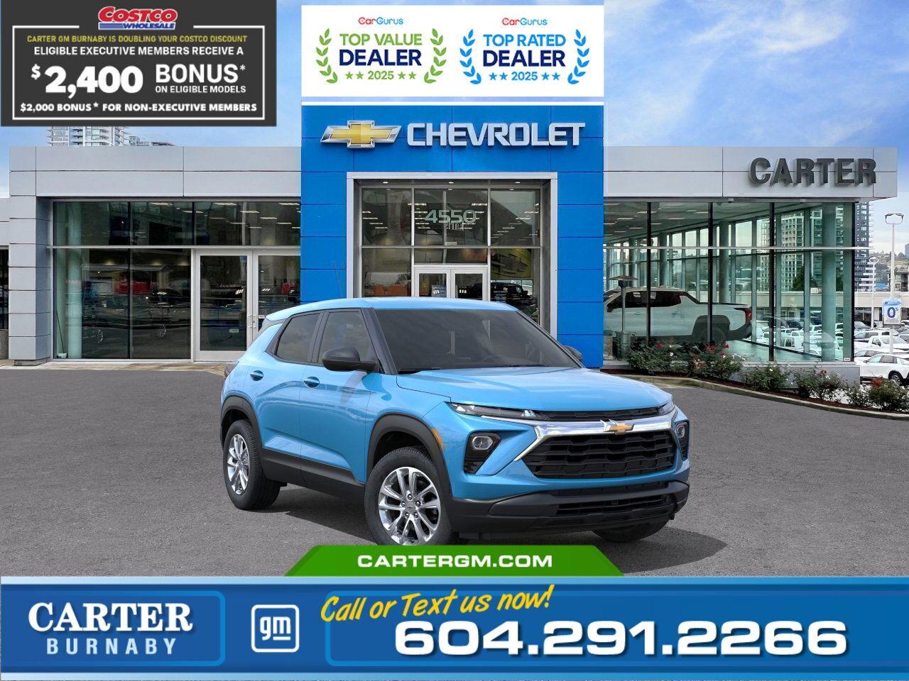 New 2026 Chevrolet TrailBlazer LS AWD | Double Costco Bonus: Up to $2,400! for sale in Burnaby, BC