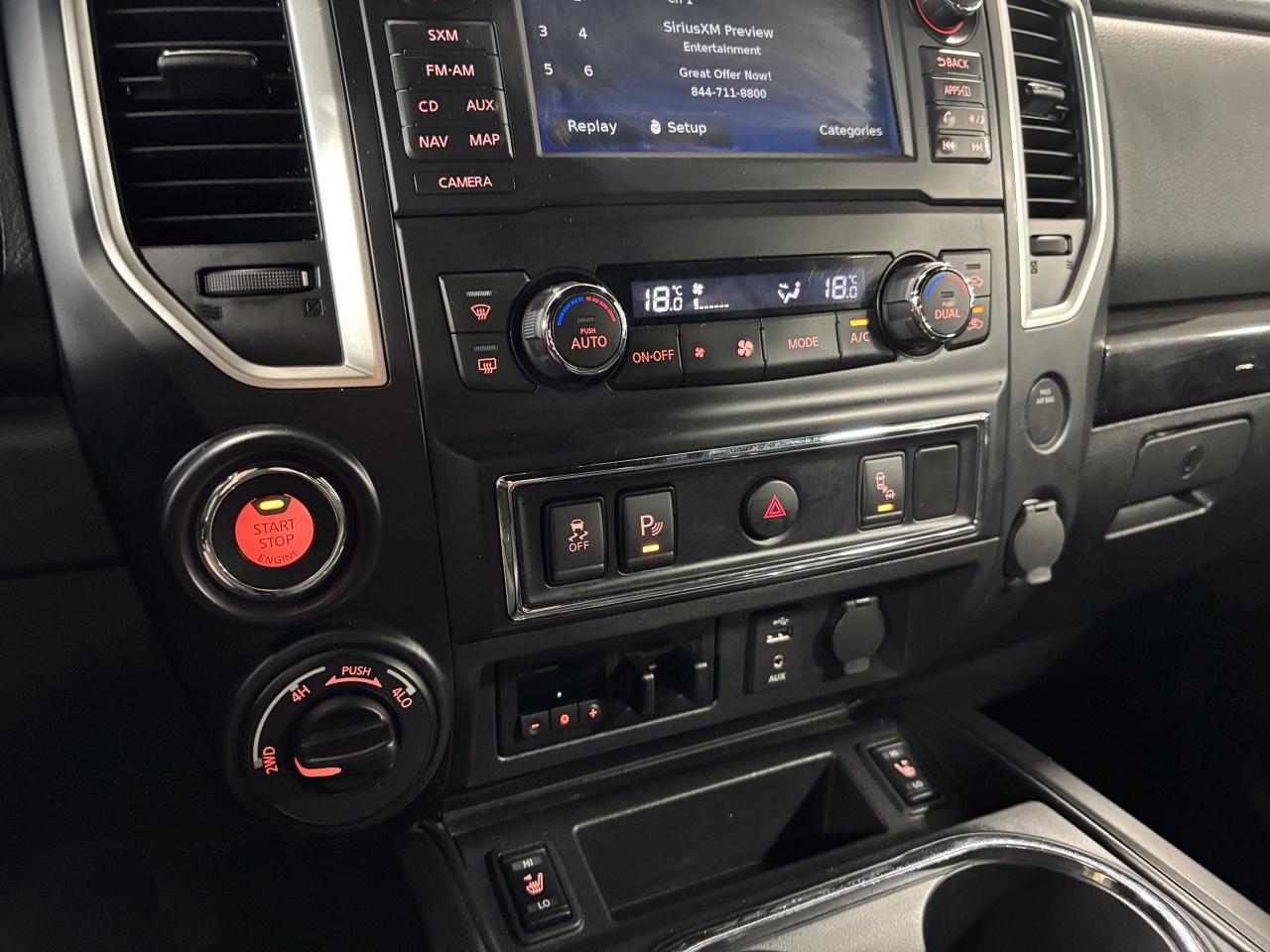 2018 Nissan Titan SV Midnight Edition|V8|4X4|CREW|NAV|HEATEDSEATS|++ - Photo #17