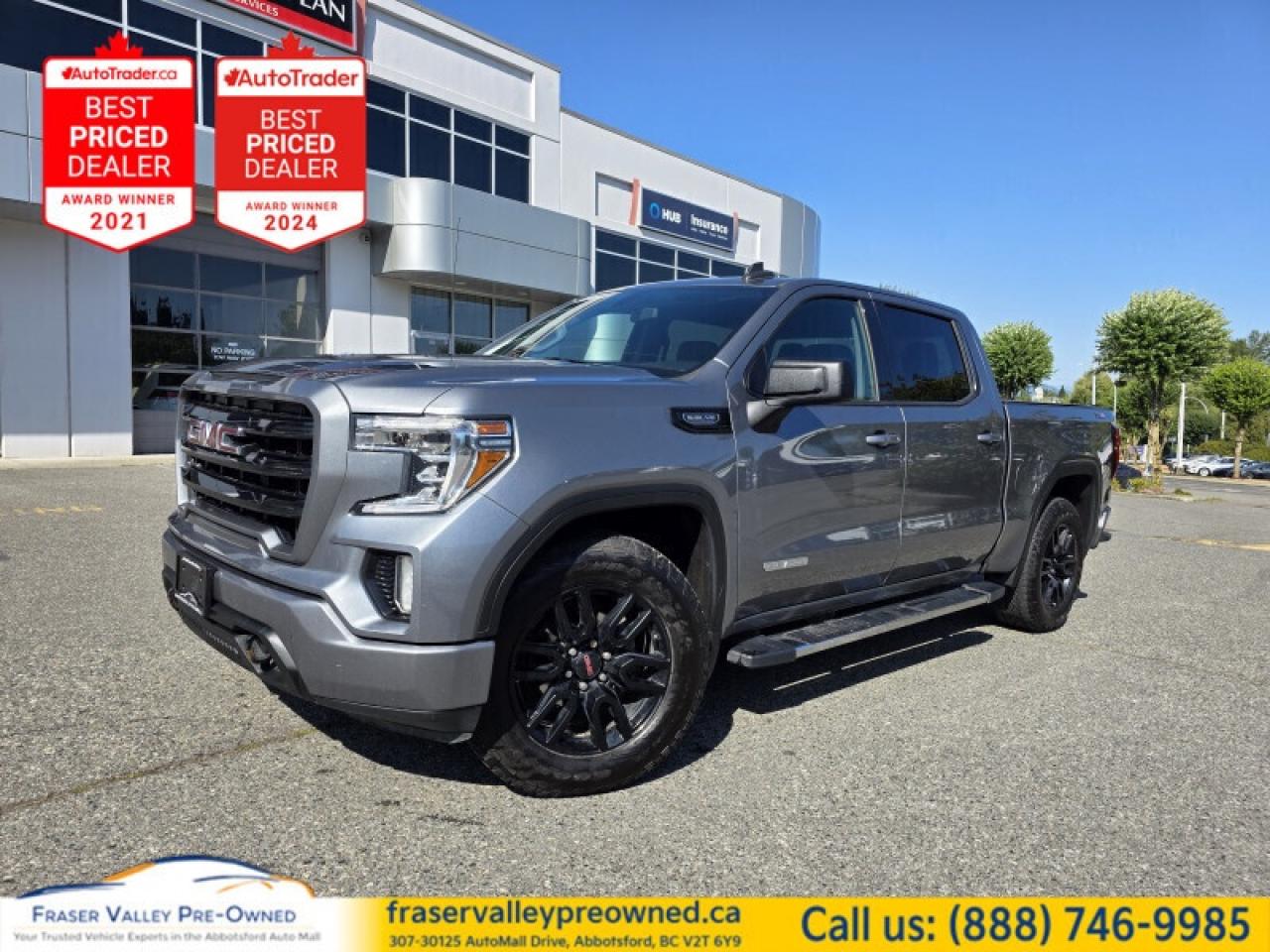 Used 2020 GMC Sierra 1500 Elevation  - Remote Start - $177.78 /Wk for sale in Abbotsford, BC