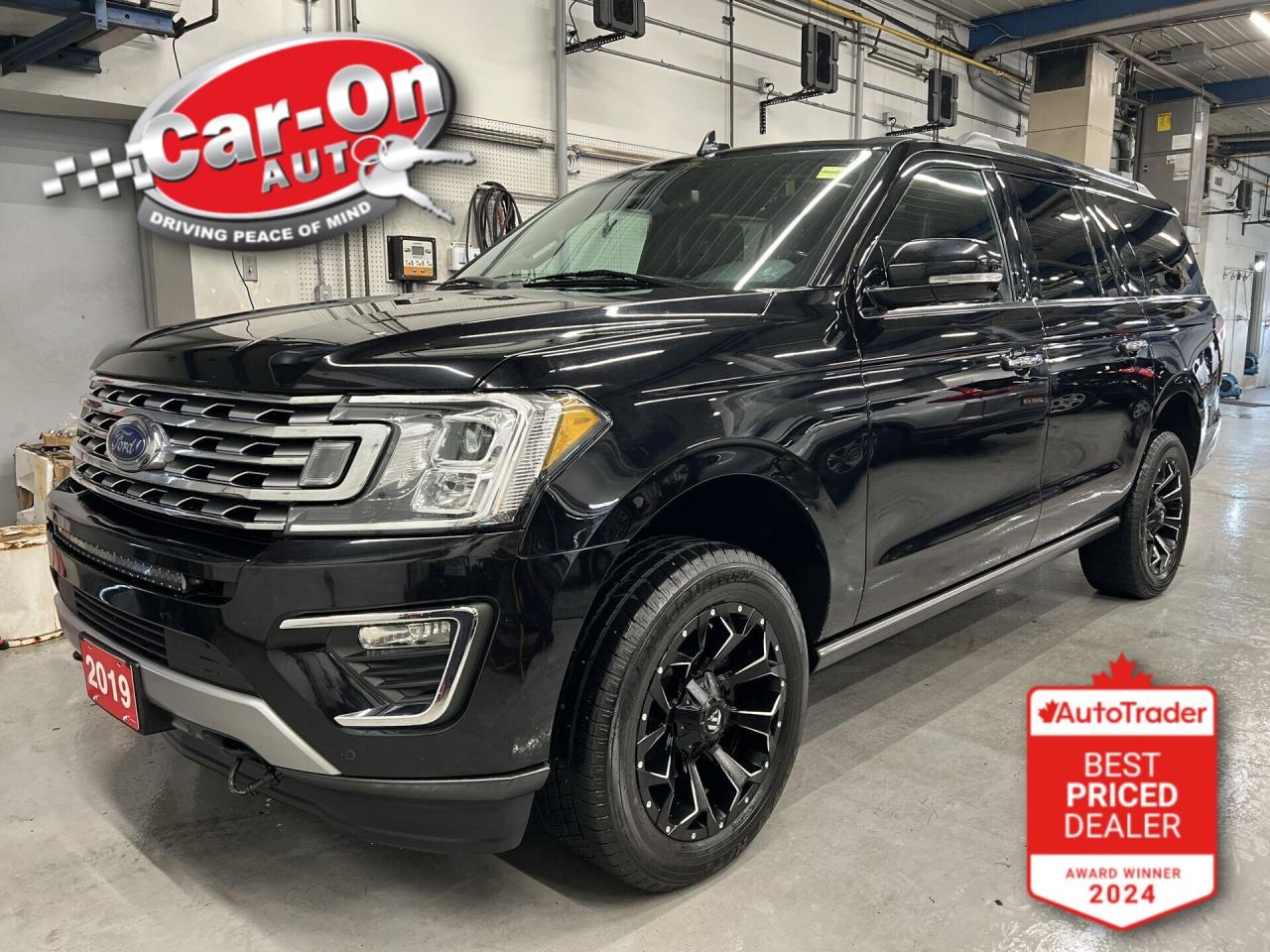 Used 2019 Ford Expedition Max LIMITED 4X4| COOLED LEATHER| PANO ROOF| 375HP V6 for sale in Ottawa, ON