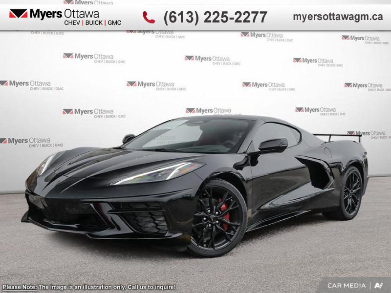 New 2025 Chevrolet Corvette 1LT  1LT, Z51 PERFORMANCE, 20 SPOKE GLOSS BLACK ALLOYS for sale in Ottawa, ON