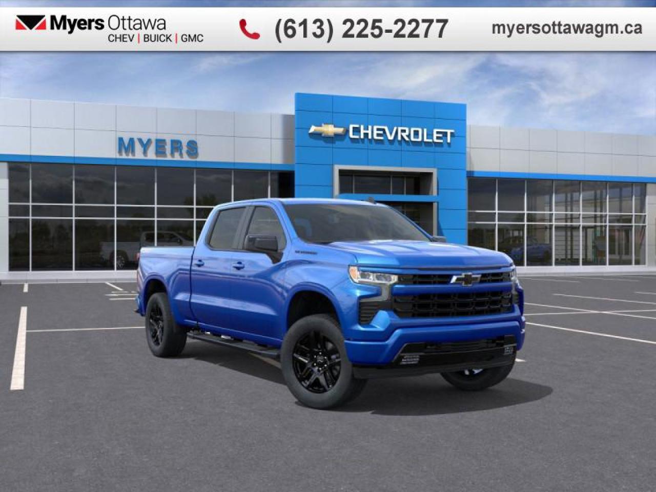 New 2026 Chevrolet Silverado 1500 RST  RST, CREW, GLOSS  BLACK ALLOYS, 5.3 V8 for sale in Ottawa, ON