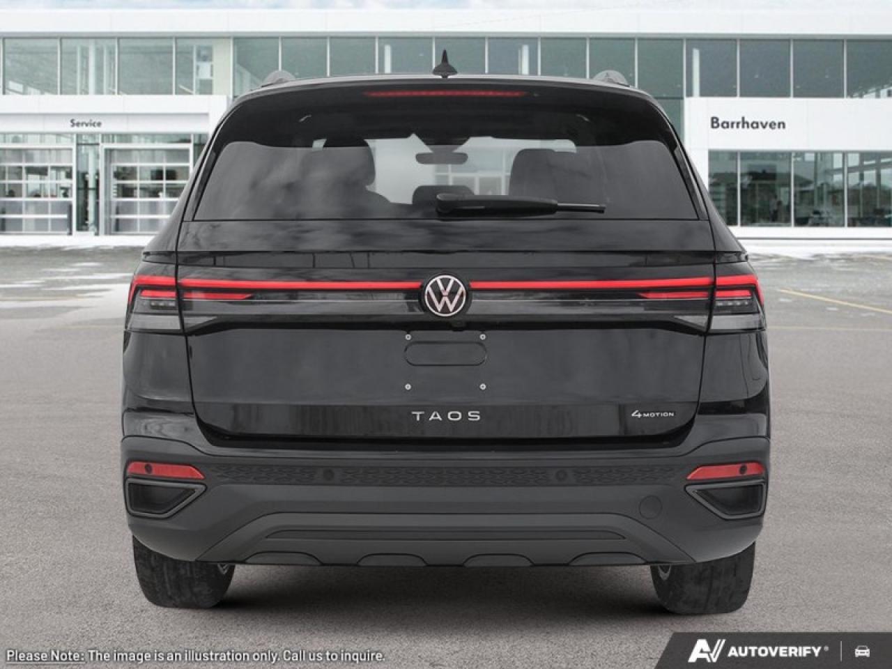 2026 Volkswagen Taos Comfortline Black Edition Photo4