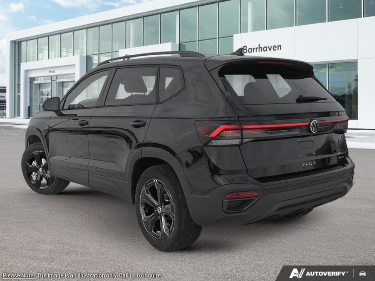 2026 Volkswagen Taos Comfortline Black Edition Photo3