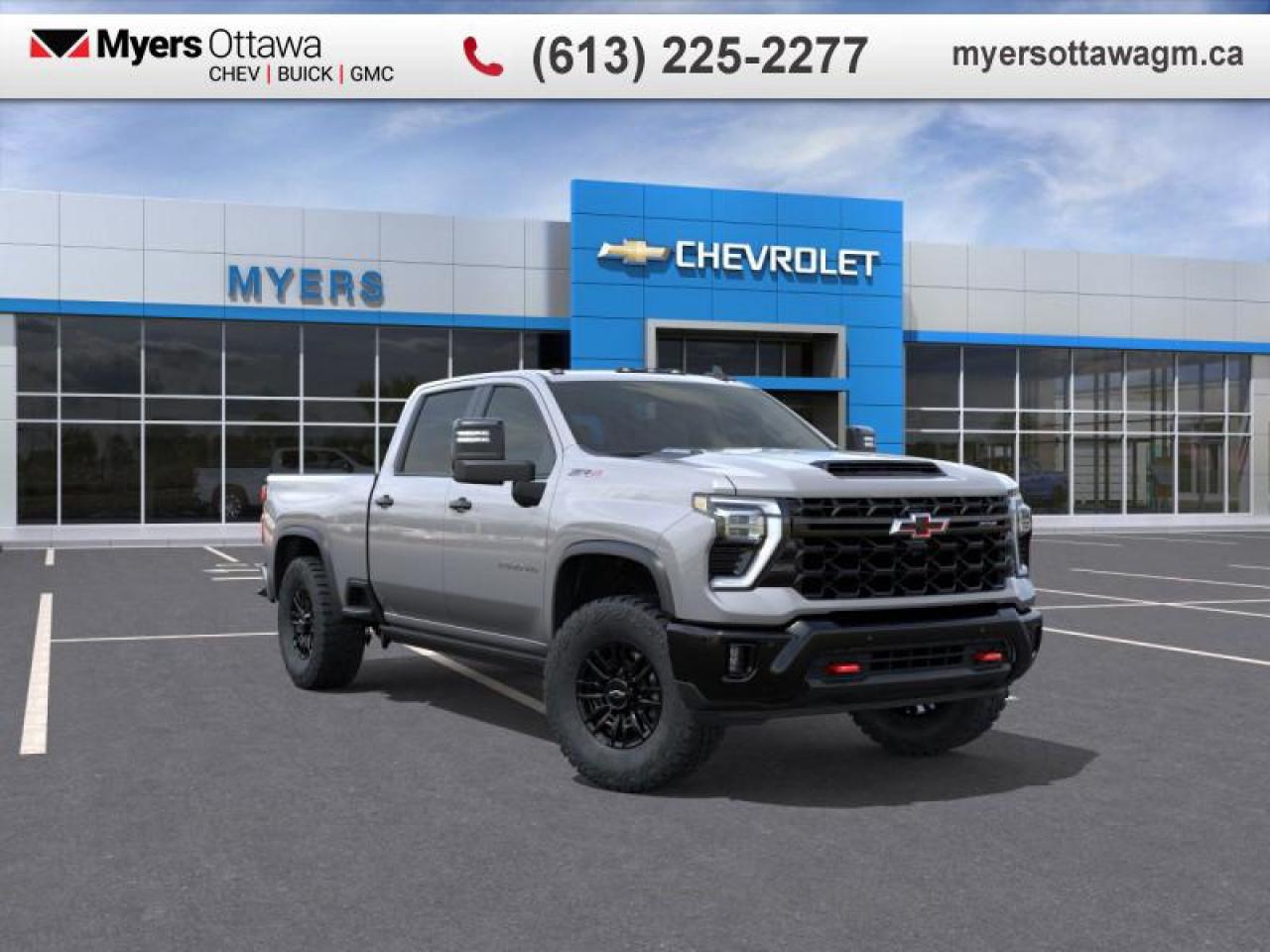New 2025 Chevrolet Silverado 2500 HD ZR2  - Sunroof for sale in Ottawa, ON