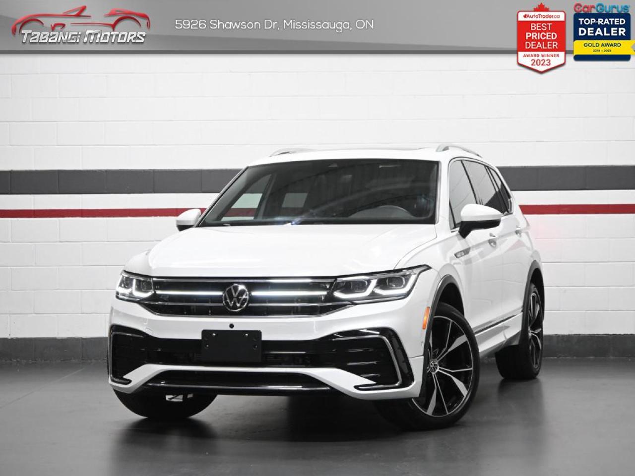 Used 2023 Volkswagen Tiguan Highline R-Line  No Accident R-Line Ambient Light Leather 360CAM Fender for sale in Mississauga, ON